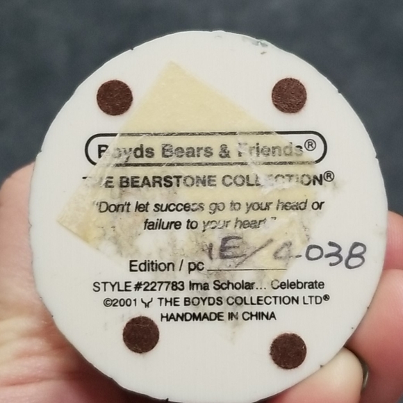 $3🌴Vintage Bear Stone Collection Statue - Picture 5 of 7